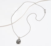 Or Paz Rose Pendant Necklace, Sterling Silver
